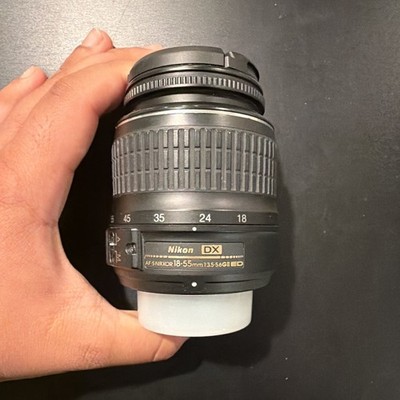 Nikon DX AF-S NIKKOR 18-55mm f/3.5-5.6GII ED Zoom Lens Nikon F 52mm