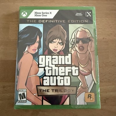 Xbox One Series X Grand Theft Auto The Trilogy The Definitive Edition New Sealed