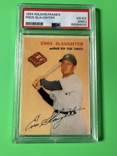 1954 Wilson Franks Baseball Cards 25