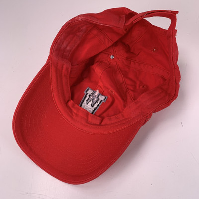25SS◆HAE BY HAEKIM◆LOGO BALL CAP(5color) W Logo Initial Letter Red Ball Cap Adjustable Baseball Hat