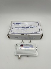 Holland HCDA-1FRA-AG Drop Amplifier CATV-1 Port 6KV Surge Protected 54-1000MHz