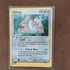 Pokemon TCG EX Ruby & Sapphire Slaking 12/109 Holo Rare EN 2003 120HP on eBay