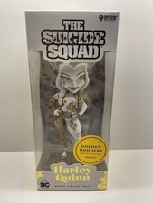 SDCC 2022 Cryptozoic Golden Goddess Harley Quinn Suicide Squad LE #388/400