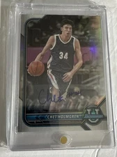 2021 Bowman Chrome CHET HOLMGREN Variation Rookie Auto #/25 SSP