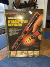 Vintage 1989 Portasol P-1 Butane Gas Powered Soldering Tool - NOS SEALED