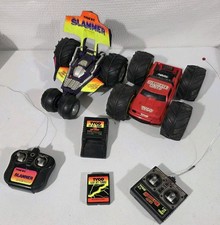 Buy Vintage Toys like Vintage TYCO RC Slammer & Rebound 4x4 Lot w/ Controller from eBay