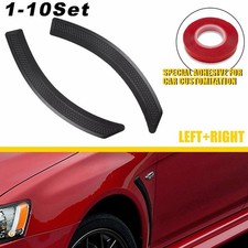 10set Exterior Fender Body Side Vent Cover Trim For 02-16 Mitsubishi Lancers Evo