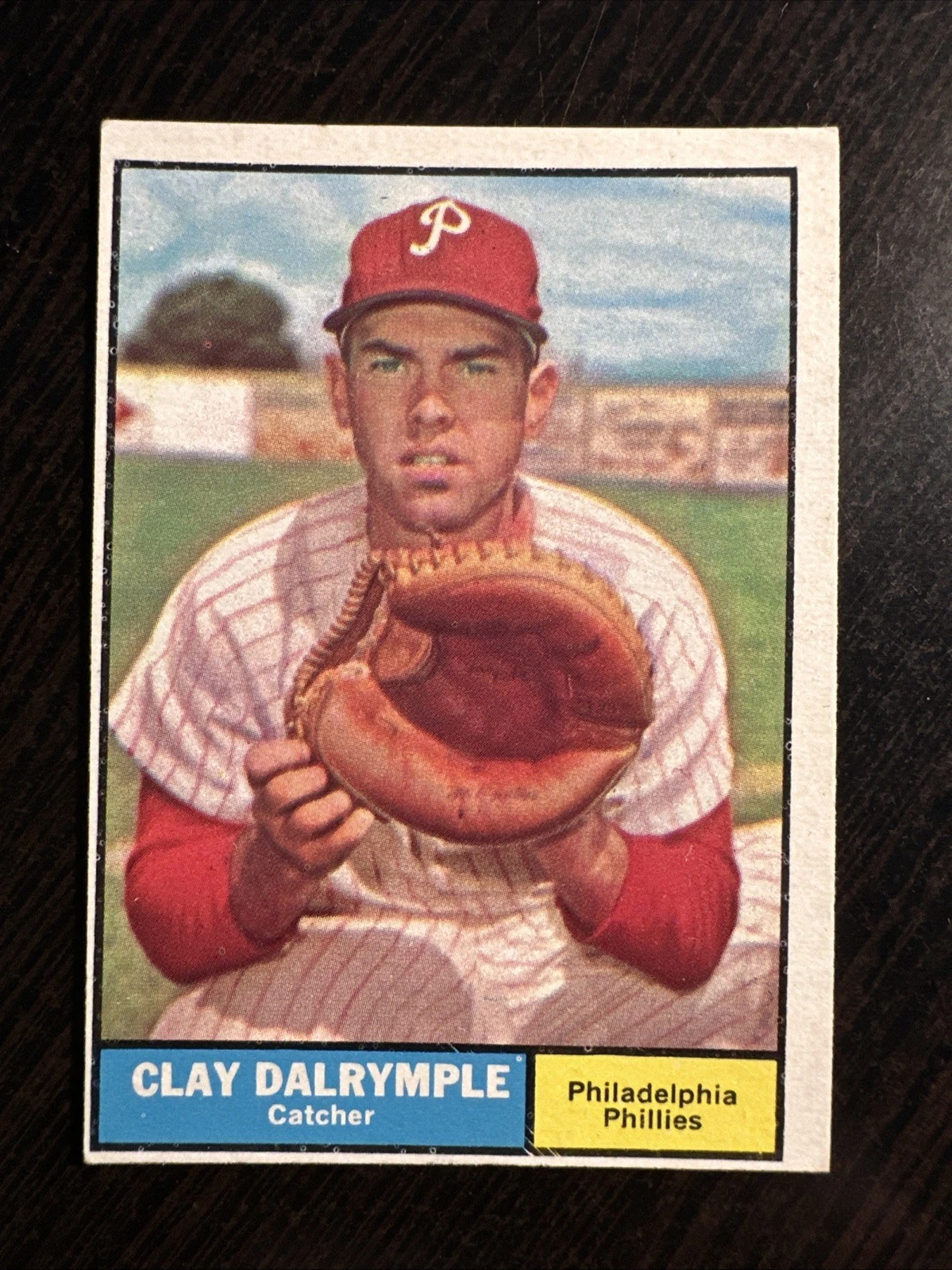 Clay Dalrymple trading card