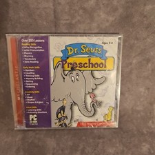 Dr. Seuss Preschool CD-Rom Ages 2-4 Learning Company Windows/Mac New In Package