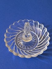 Baccarat Baguier Signé en Cristal Modèle Bambou XIXè Parfait Etat