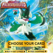 Pokemon: SV02 Paldea Evolved Singles NM Choose Your Card!