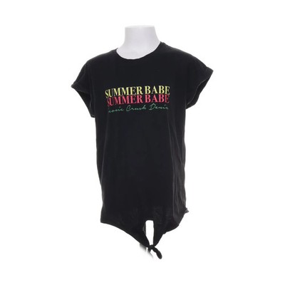 Iconic Crush, T-shirt, Größe: 152, Iconic Crush Denim, Schwarz, Baumwolle #S7u