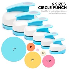 Kreis Papierlocher Hebelbetätigung Bastellocher für Papierbasteln Scrapbooking