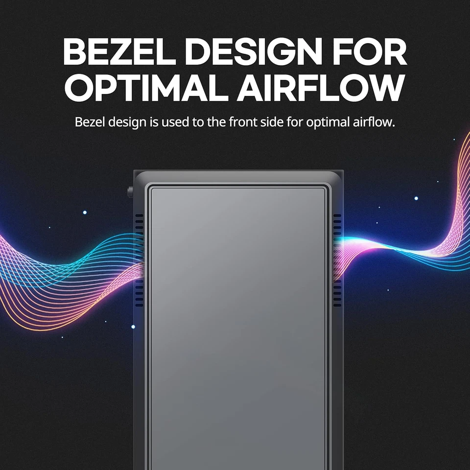 S4 Mid-Tower ATX PC Case, 2 X 120Mm Fans Included, Acrylic Tinted Side Panel, At - Image 3 of 4