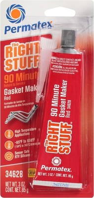 Permatex 34628 Right Stuff 90 Minute Red 3 Fl Oz., 90 