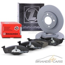 ZIMMERMANN BREMSSCHEIBEN + BELÄGE VORNE FÜR VW POLO KASTEN 6N 1.0-1.9 BJ 94-99