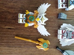 Lego Chima 70009 Worriz's Combat Lair Minifigures Windra, Wakz, Wilhurt,...