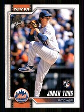 2026 Topps #4 Jonah Tong RC New York Mets 59903