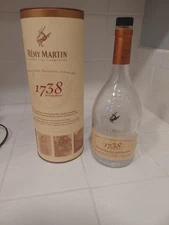 Remy Martin Cognac Fine Champagne 1738 Accord Royal 750 mL 40% Empty Bottle 