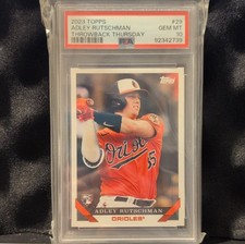 Topps Throwback Thursday 2023 Adley Rutschman #29 PSA 10 Rookie /2101
