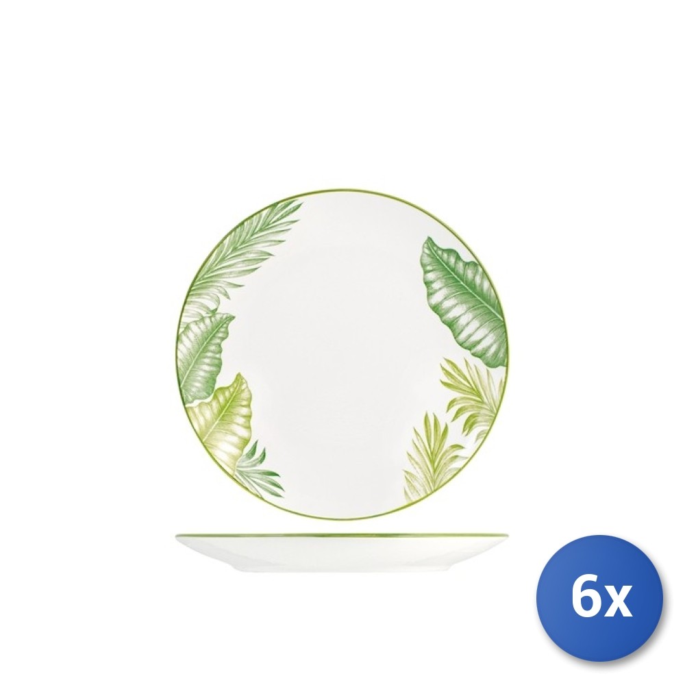 6X PCL KAMARI Fruit Plates 19 Cm H&H