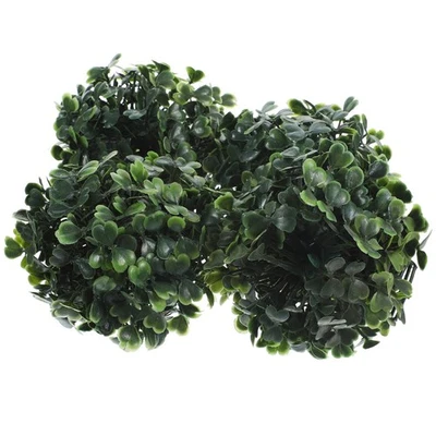  4 Pcs Kunstpflanzen-topiary-kugel Hängender Künstlicher Grasball - Bild 1 von 4