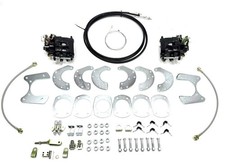 Ford 8 Or 9 Small Bearing Rear Disc Brake Conversion Kit With Parking Brakes