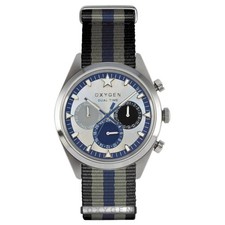 Orologio Da Polso Doppio Tempo Oxygen EX-SDT-PAC-40-NN-BLGRNA Pacific 40