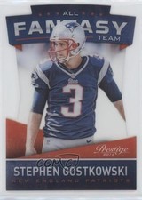 2014 Panini Prestige All Fantasy Team Stephen Gostkowski #12 0e50