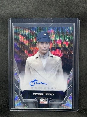2024 Topps Star Wars Galaxy Dedra Meero Auto /99 Denise Gough A8