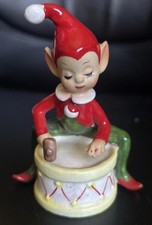 Josef Originals ceramic Christmas elf figurin...