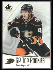 2021-22 SP Authentic #TR-50 Trevor Zegras SP Top Rookies