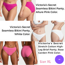 Lot of 3 Victoria's Secret Panties, Size XL, NEW WITH TAGS