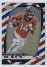 2024 Panini Prizm Red White & Blue Prizm Courtland Sutton #86 1ge5