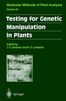 Hans F. Linskens (U. A.) | Testing For Genetic Manipulation In Plants | Buch