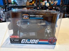 GI JOE 25th Anniversary NIGHT SPECTER w  GRAND SLAM Figure Sealed in BOX Target