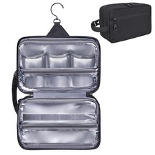 Hanging Toiletry Shower Bag Mens Hygiene for Travel Gym Business