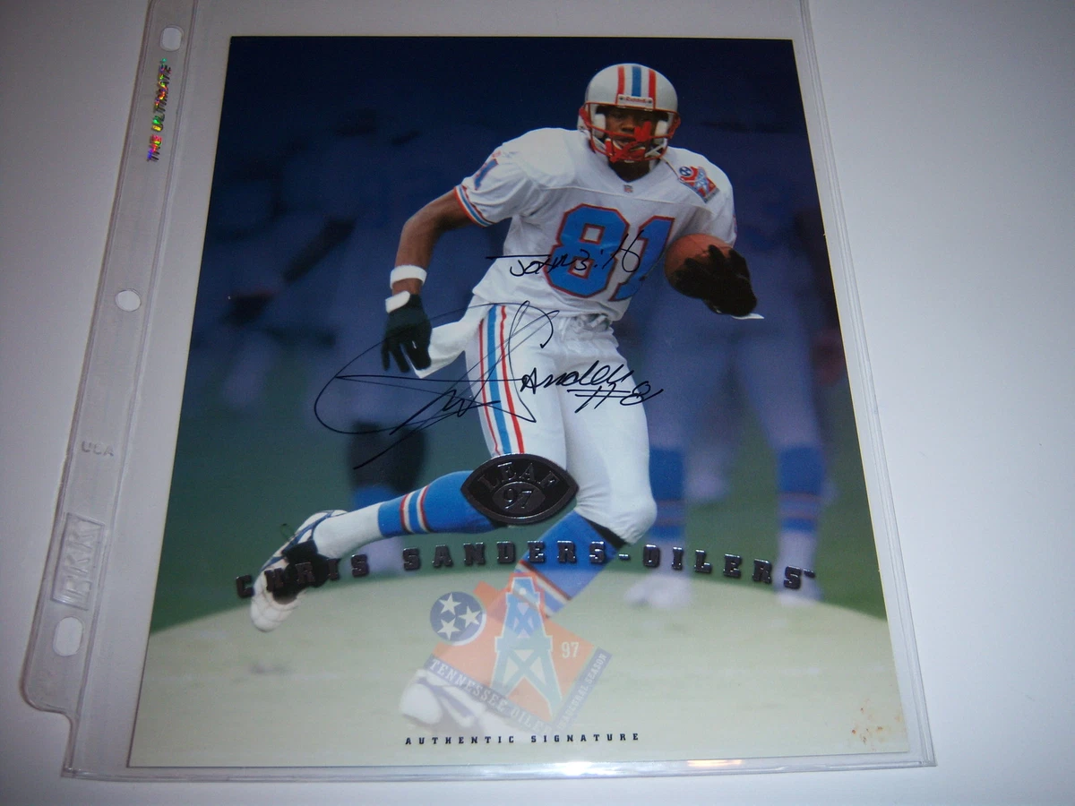 Chris Sanders NFL Original Autographed Items for sale | eBay