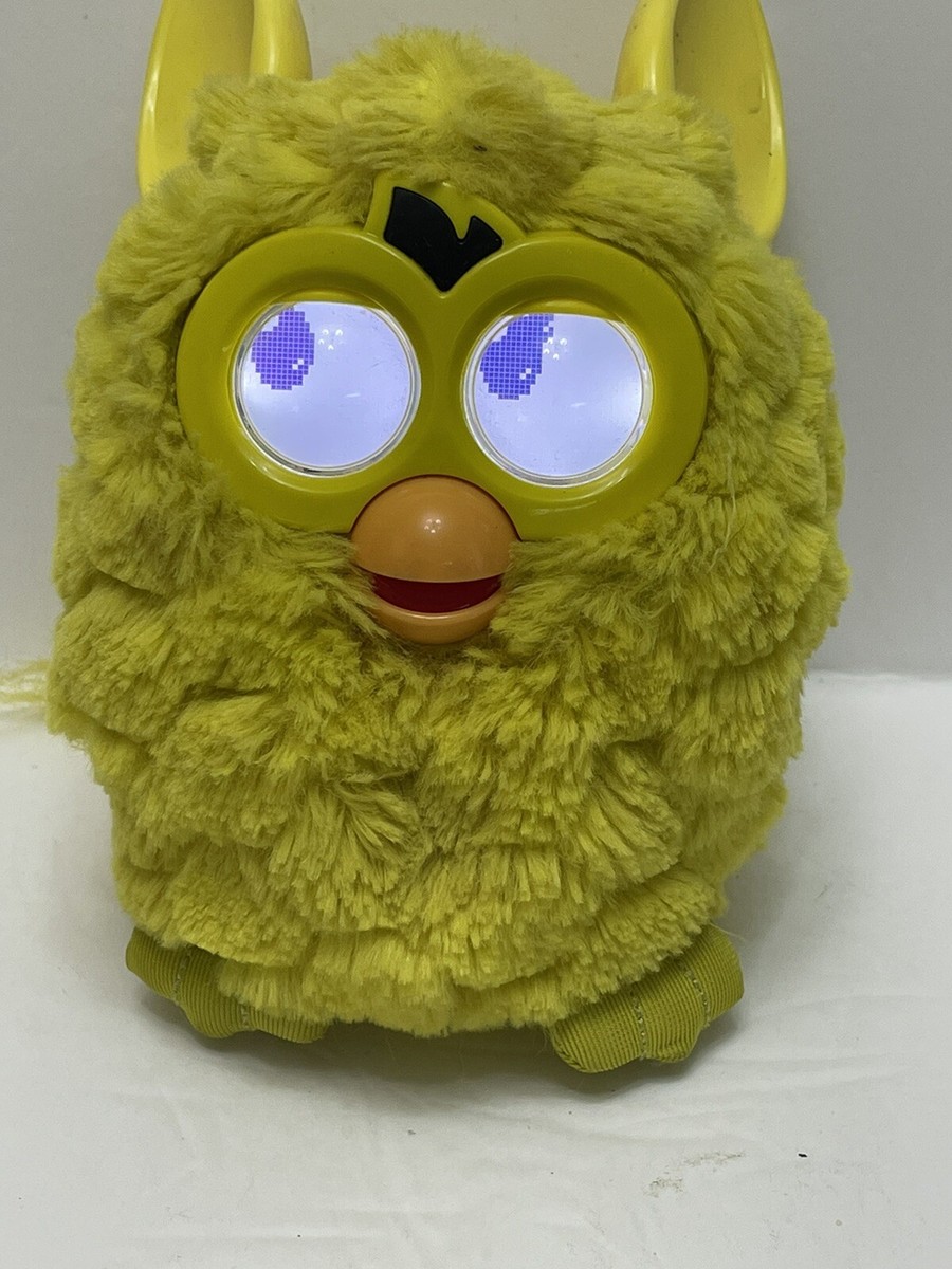 hasbro sprite Furby yellow 2012 interactive pet toy | eBay