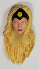 MARVEL LEGENDS DARKSTAR HEAD PART ONLY LONG BLONDE FEMALE CUSTOM KITBASH FIGURE