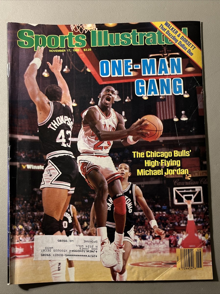 MICHAEL JORDAN ~ Sports Illustrated Magazine ~ November 17, 1986