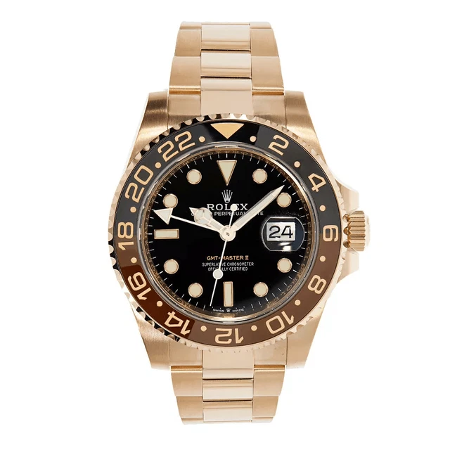 Relojes de pulsera Rolex GMT-Master II con estuche de cerámica