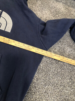 THE NORTH FACE Fleece Drawstring Pullover Navy Athletic Hoodie Men