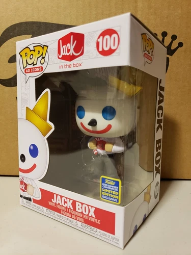 Funko Pop Ad Icons #100 Jack-in-the-Box Jack Box 2020 Summer Convention *NEW*