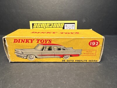 ミニカー Dinky Toys 192 De Soto Fireflite Sedan 1960-64 Dinky Toys - 192 DE SOTO FIREFLIGHT SEDAN - Turquoise