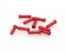 Bicycle Bike Shifter Cable End Tip Cap Crimps 10 pcs Red