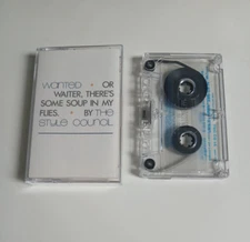 THE STYLE COUNCIL WANTED OR WAITER THERE'S SOME SOUP IN MY FLIES CASSETTE TAPE