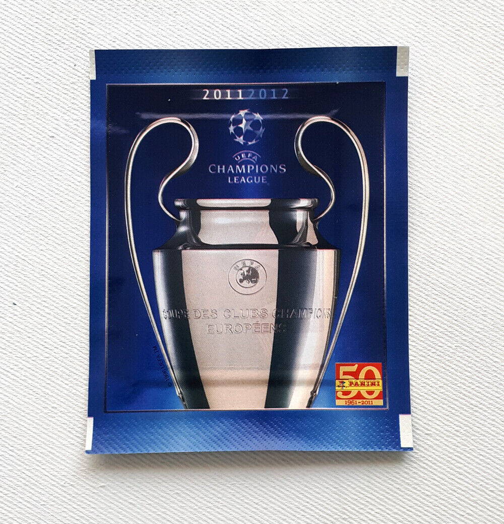 Panini Football Year-end gift Stickers - Now on sale Champions League 2011 2012 Packet Pack Sealed
