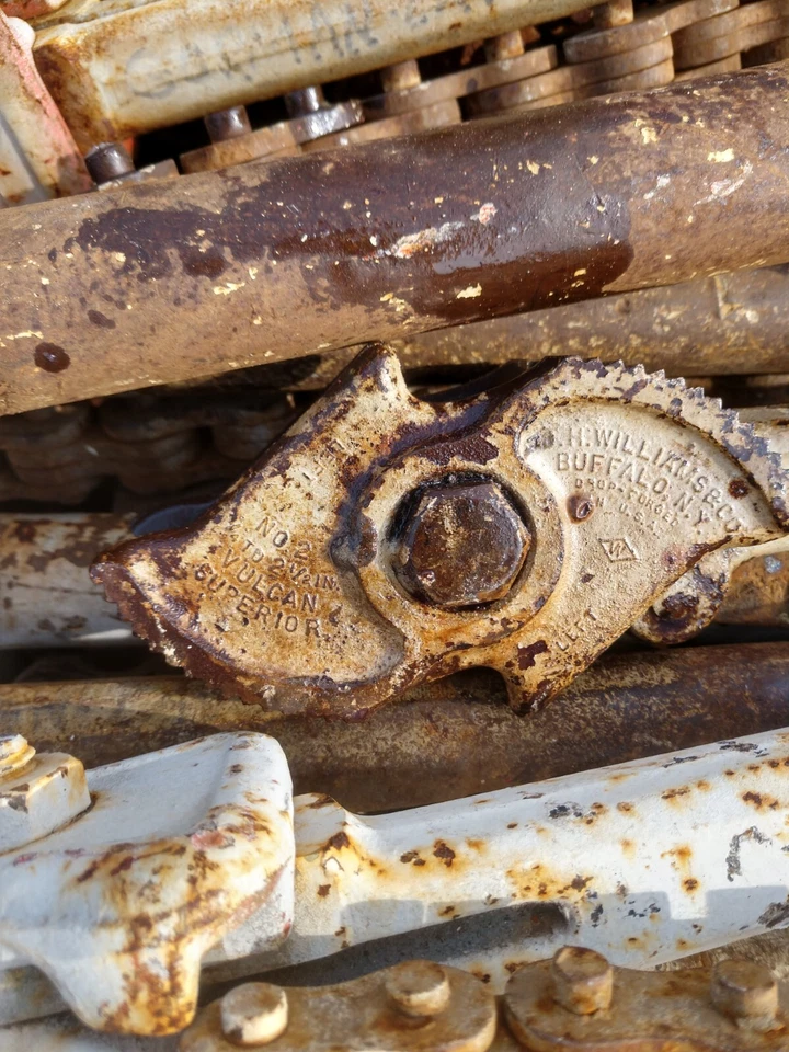 Lote de 26 llaves de tubo de cadena J. H. Williams Vulcan SOLO RECOGIDA LOCAL OHIO Foto 4 de 4