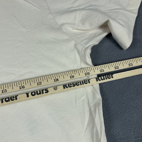 UT Uniqlo Mickey Mouse Shirt Adult XL Beige Short Sleeve Marching Mickey Mens - Picture 11 of 11